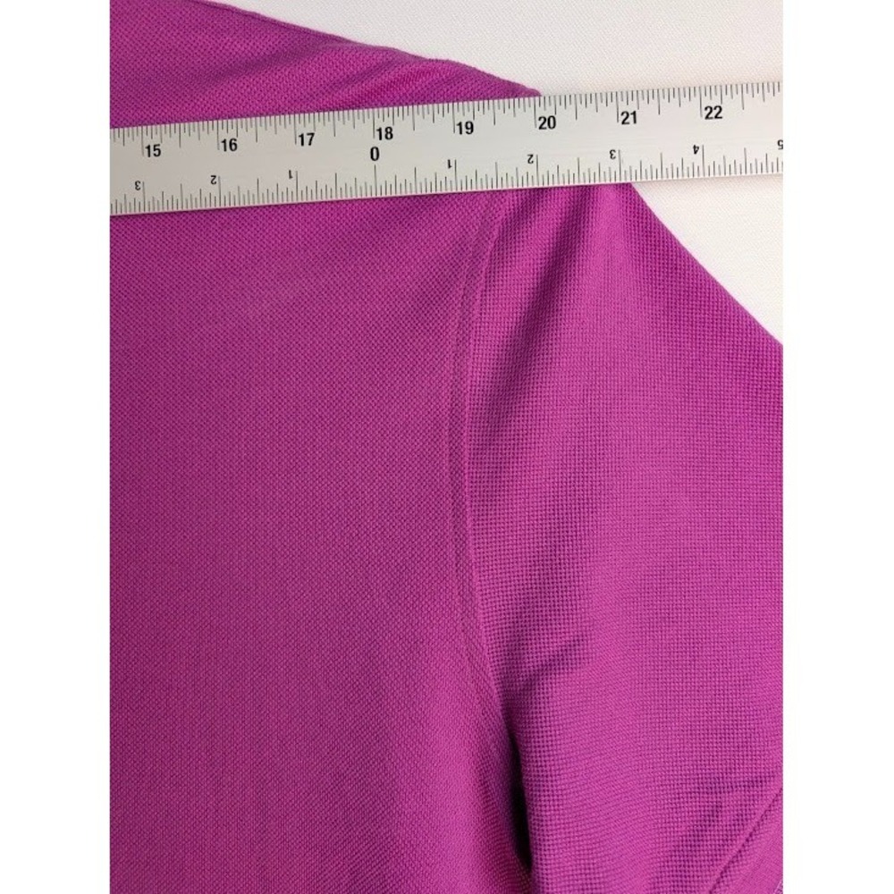 ROBERT GRAHAM Pique Polo Shirt Mens XL Magenta Pink‎ Short Sleeve NWT - Picture 3 of 8